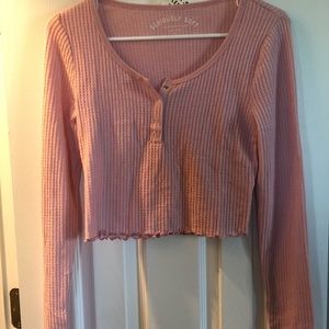 Seriously soft crop sleep top